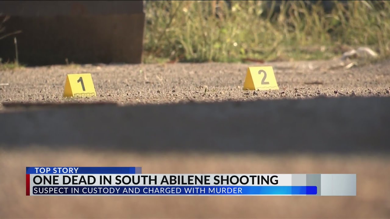 Abilene man dead following south Abilene shooting - YouTube