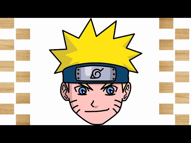 How To Draw Naruto (Face and Head) - Dailymotion Video