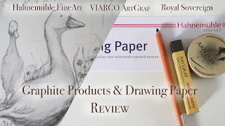 Exciting Review Of Graphite Products And Archival Drawing Paper | Sponsored By Gordon Harris!