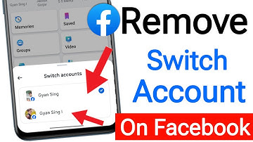 Facebook Switch Account Remove || How to Remove Switch Account On Facebook