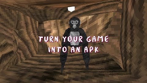 How to build your game into an apk