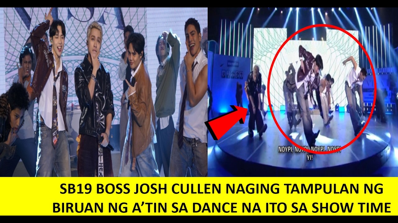SB19 BOSS JOSH CULLEN NAGING TAMPULAN NGBIRUAN NG A’TIN SA DANCE NA ITO SA SHOW TIME