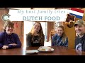 My Host Family Tries Dutch Food // Exchange Student 19/20