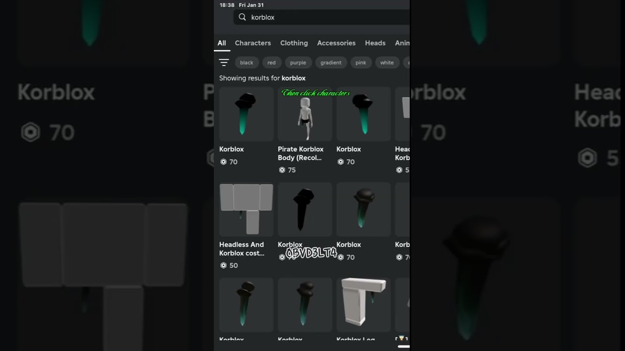 This Is How To Get The Best Fake And Realistic Korblox In 2025