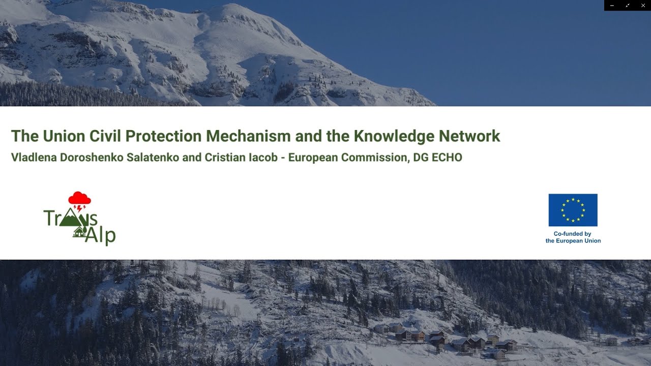 12 - The Union Civil Protection Mechanism and the Knowledge Network