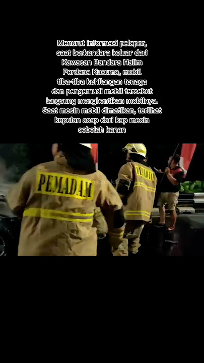 Kebakaran Mobil CHEVEROLET CAPTIVA di Halim Perdana Kusuma #shorts