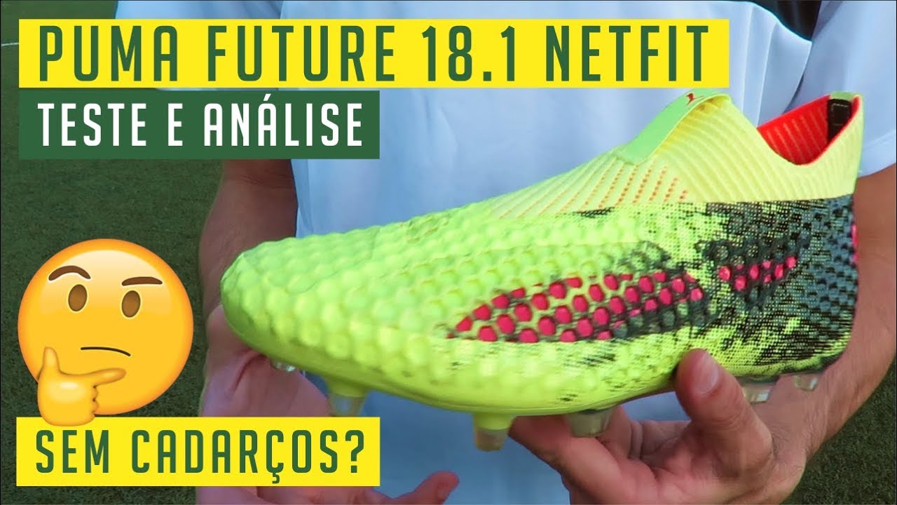 chuteira puma future netfit