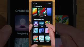 Generative AI Wallpapers | Samsung One UI 6.1 #short #galaxys24ultra #galaxytabs9 #galaxyzfold5