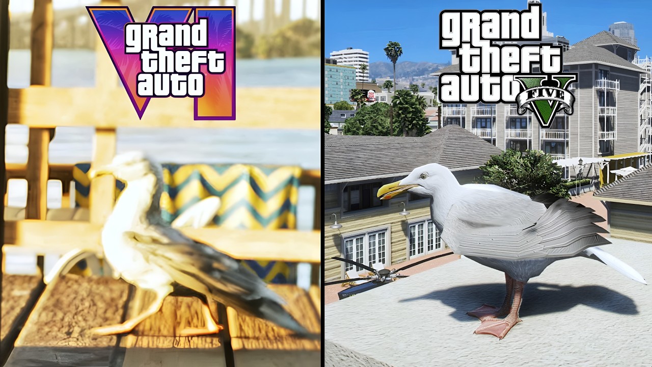 GTA 6 Vs GTA 5 Enhanced edition Graphics And Details Comparison | Which is best?