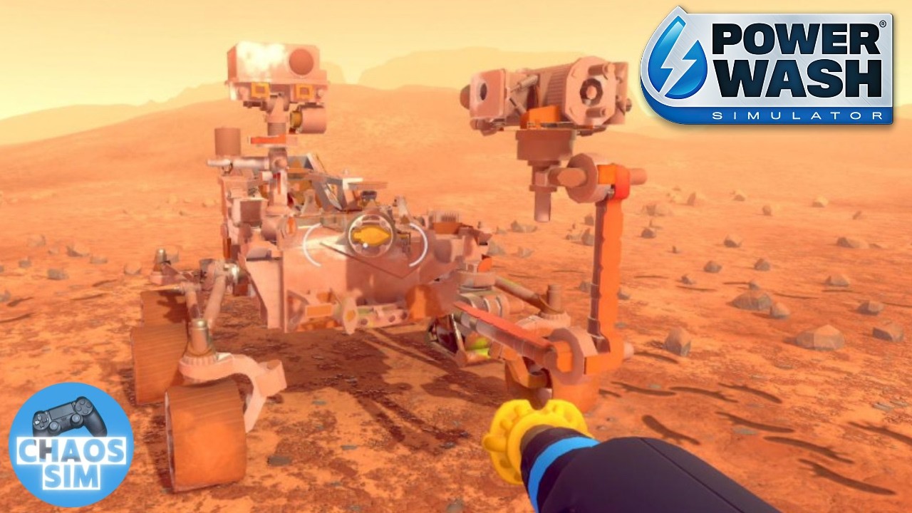 Powerwash Simulator Mars Rover Cleaning And Secret Hatch Discovery ...