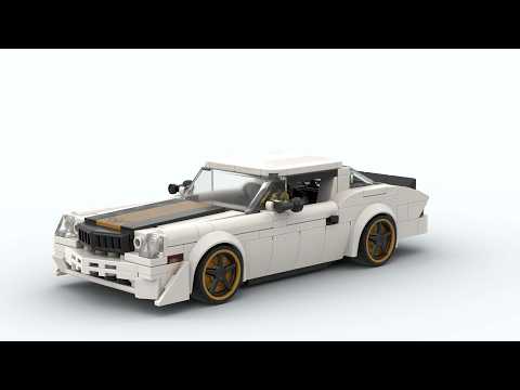 Lego MOC 252979 Tuned 1979 Chevy Camaro 8w rotate 3D - YouTube