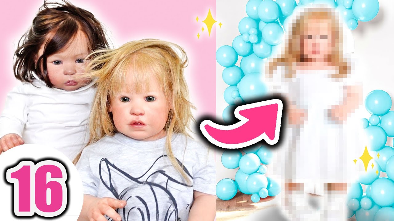 Ep. 16- ANDIAMO al BATTESIMO! TRASFORMAZIONE look Reborn Toddler Mati, Smarti, Liesel e Danny