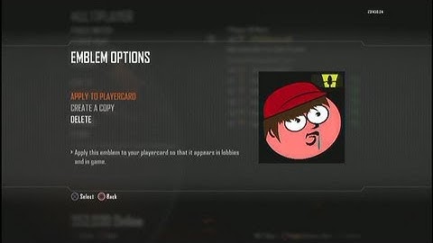 Call of Duty Black Ops 2 : Funny Emblem Tutorial