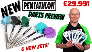 New Pentathlon Darts Range Preview Only £29 99 Each