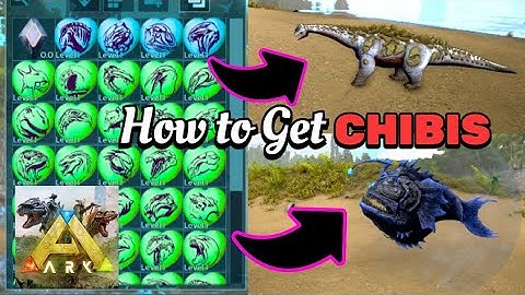 " How To Get CHIBIS in Ark Ultimate Mobile Edition! 🎮🐣 The ONLY WAY TO GET CHIBIS on the ISLAND! 🌴🦖"