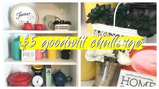 $5 GOODWILL CHALLENGE | SPRING EDITION