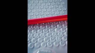 Bubble Sheet Pressing Asmr Pure Relaxing Sounds Fatimas Studio
