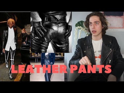 Leather Pants for Men,Men's Stretch Faux Leather Biker Pants Slim Fit  Fashion Autumn Winter Punk Retro Goth Hip Hop Trousers Black at Amazon Men's  Clothing store