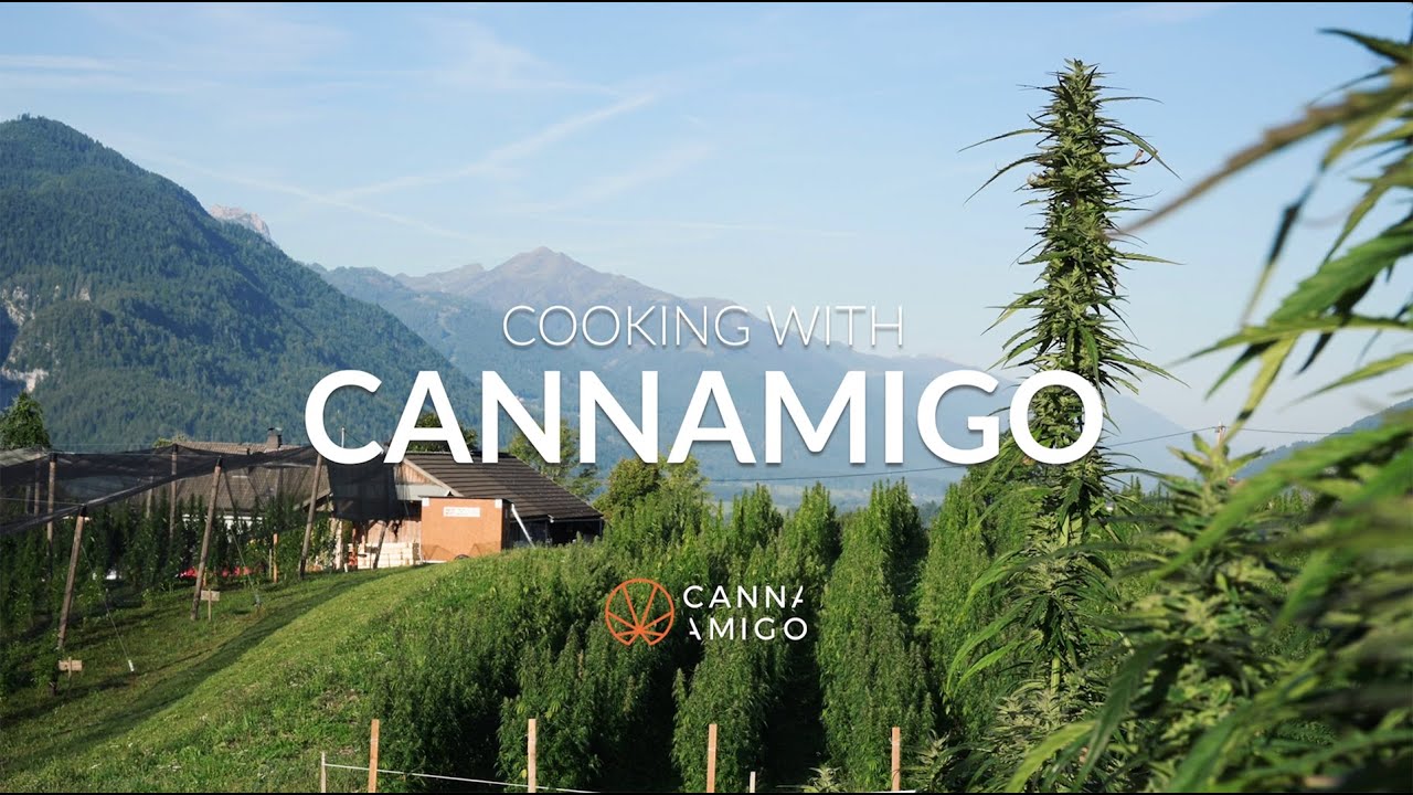 Cooking with Cannabis high in the Austrian Alps