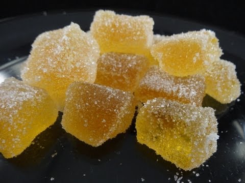 Homemade Lemon Gumdrops