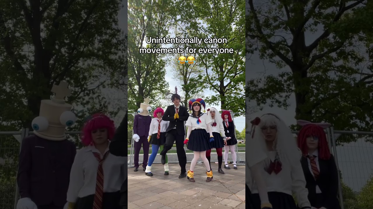 WHY IS IT LOWKEY CANON THO😂 #theamazingdigitalcircus #cosplay #tadc #digitalcircus #dance #kpop