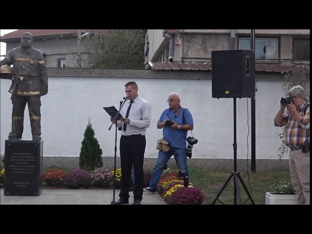 Откриване  на паметник на пожарникаря Богдан Личев