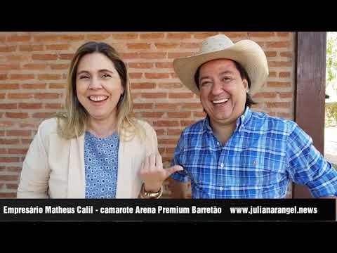 Entrevista com o empresário Matheus Calil – camarote Festa do Peão de Barretos