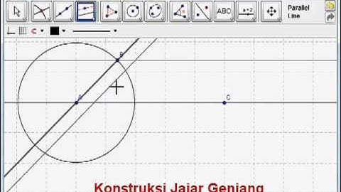 Video 9 Tutorial Geogebra P4TK Matematika: Jajar Genjang