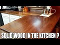 The danger of making your own wood countertops