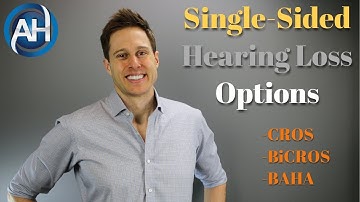 Single Sided Deafness Solutions | CROS/BiCROS/BAHA Hearing Aids