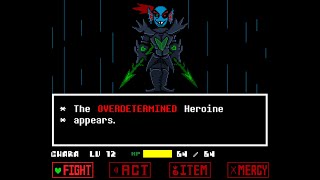 NO HIT COMPLETED!!! [OVERDETERMINED Undyne The Undying FIGHT]