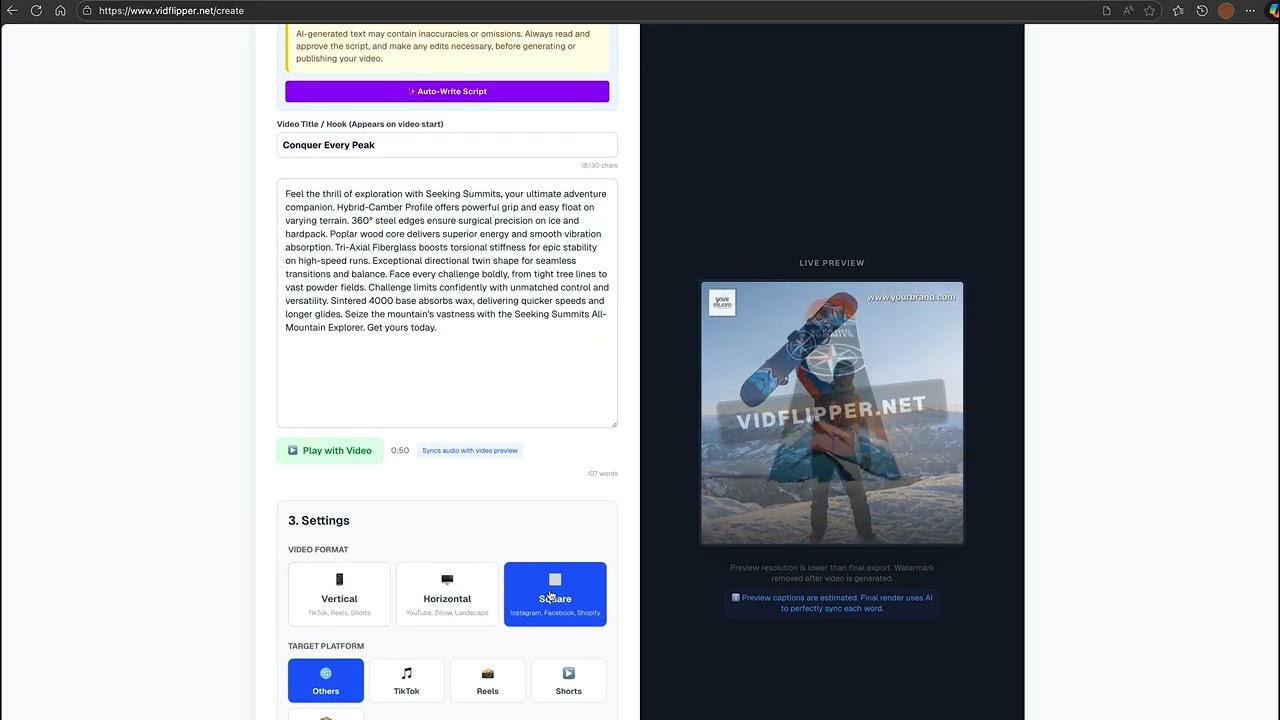 I created an app that lets you create ebay marketing videos from your ebay images to boost sales.