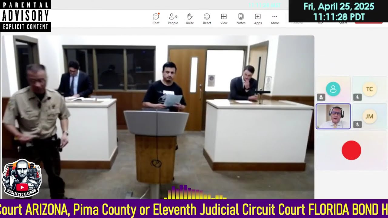 Initial appearance Maricopa County Superior Court ARIZONA 04/25/2025 Initial appearance Maricopa County Superior Court ARIZONA 04/25/2025