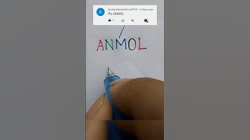 anmol name dribbble art #youtubeshorts #art #dribble #shortvideo #calligraphy