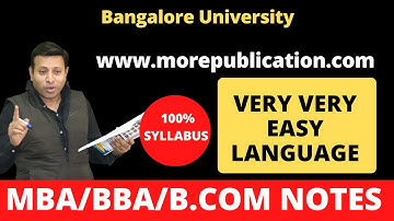 MBA BOOKS/NOTES BU|Bangalore University|EASY LANGUAGE|BBA NOTES/BOOKS|BCOM NOTES/BOOKS|