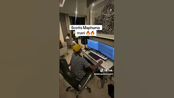 Scotts Maphuma Preview Studio Session Cooking Unreleased Banger Featuring Xduppy DjMaphorisa 