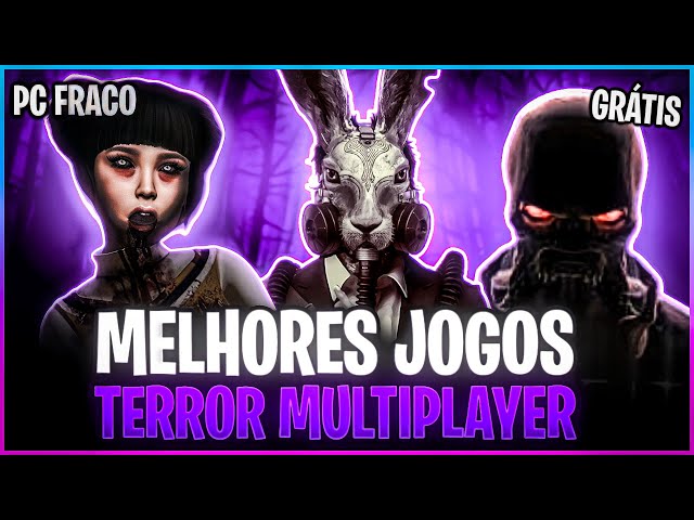 8 Jogos Grátis de Terror Multiplayer para Pc Fraco na Steam 2022 [coop  online] 