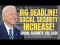 FINALLY! HUGE Increase For These Social Security Beneficiaries IF Biden Passes This Law