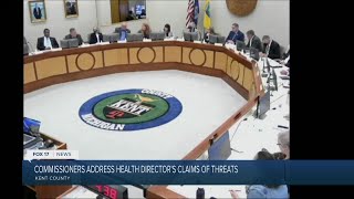 Kent County commissioners discuss threats made against health director