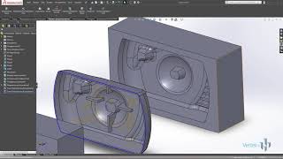 Создание формы для литья в Solidworks на примере крышки фотоаппарата