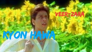 Kyon Hawa || Veer Zara || SRK song || Meta Music (Use Headphone ) || 3D song