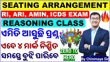 Seating Arrangement Reasoning/Exam Oriented Questions/Tricks to Solve Easily/For All Exams/By CP SIR