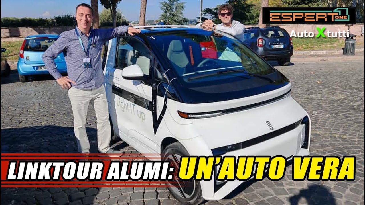 Auto vera! LINKTOUR ALUMI: IL QUADRICICLO ELETTRICO che riscrive gli standard | PROVA SU STRADA