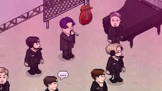 BTS (방탄소년단) 'Butter' @ Billboard Music Awards 21 (Habbo Version) | HABBOVISA ICONS