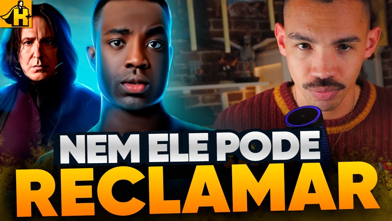 FÃ DE HARRY POTTER DESABAFA NO YOUTUBE SOBRE SEVERUS NEGR0