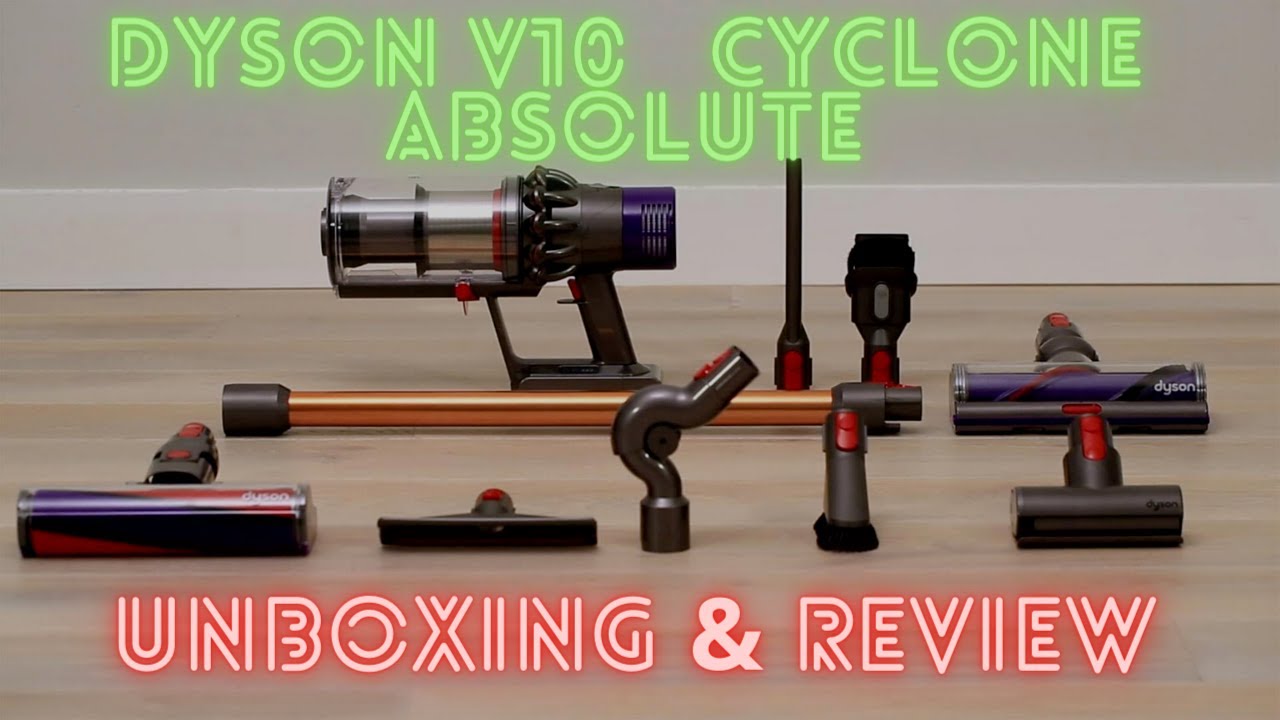 Dyson Cyclone V10 Absolute Unboxing! 