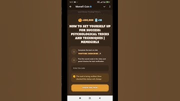 How to Set Yourself Up for Success: Psychological Tricks and Techniques |  #MemeGirls #memefi