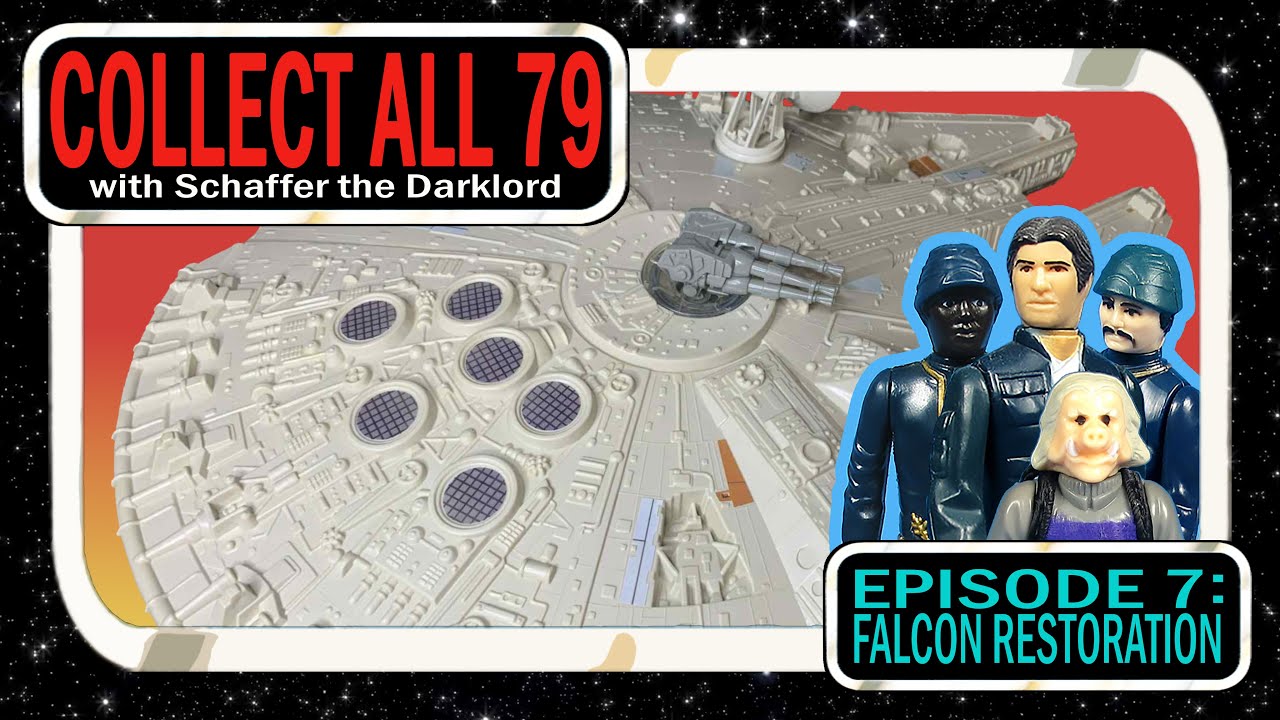 Collect All 79 - Ep7 | Restoring Kenner Millennium Falcon Vintage