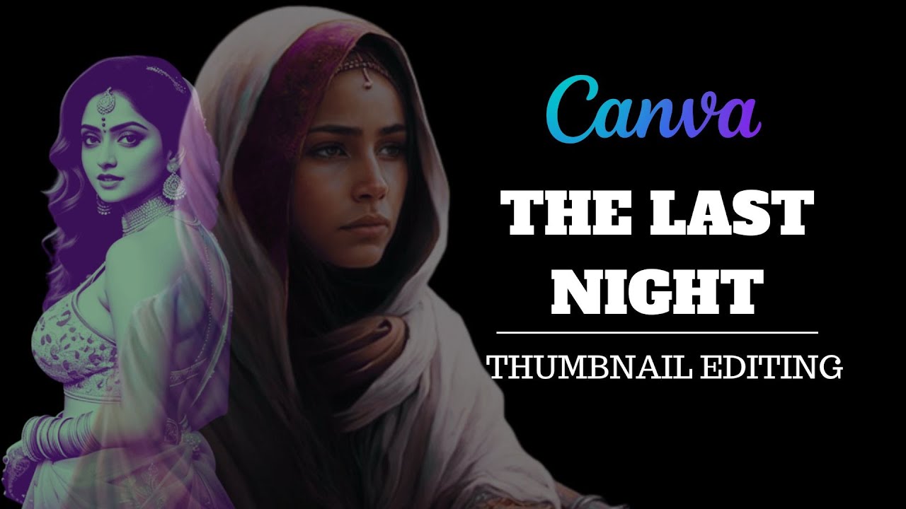 How to create double exposure effect in Canva | YouTube thumbnail ...