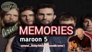 Video thumbnail of "MEMORIES || cover by : Bobby Brinker"